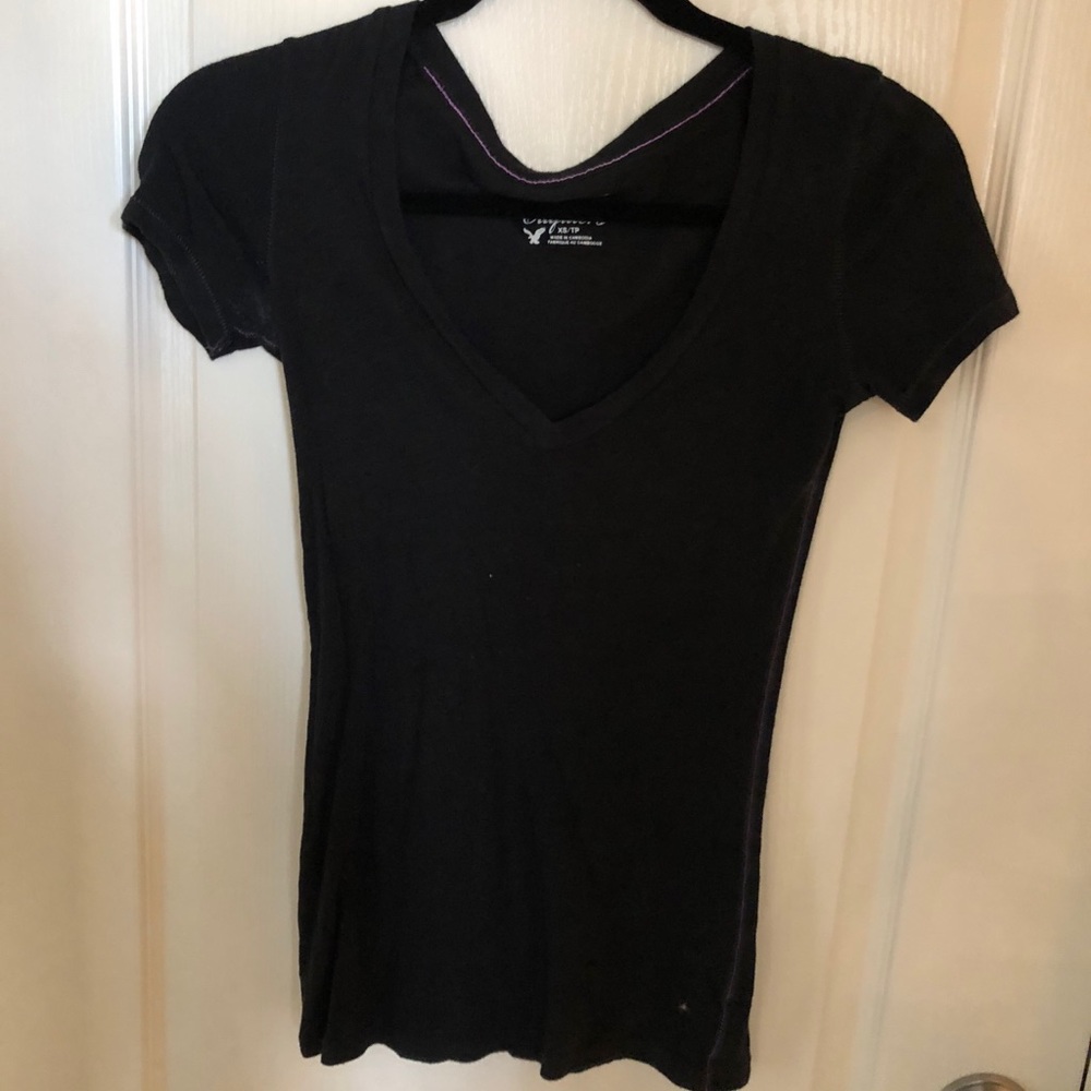 Black v neck